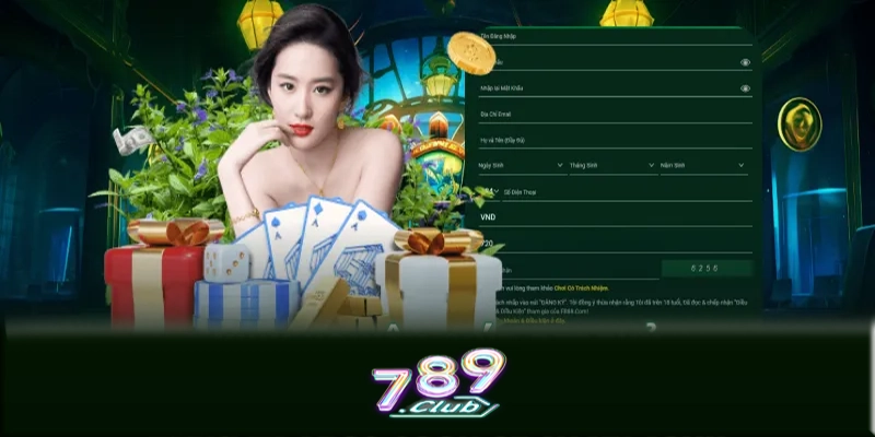 Hướng dẫn điền thông tin đăng ký 789club